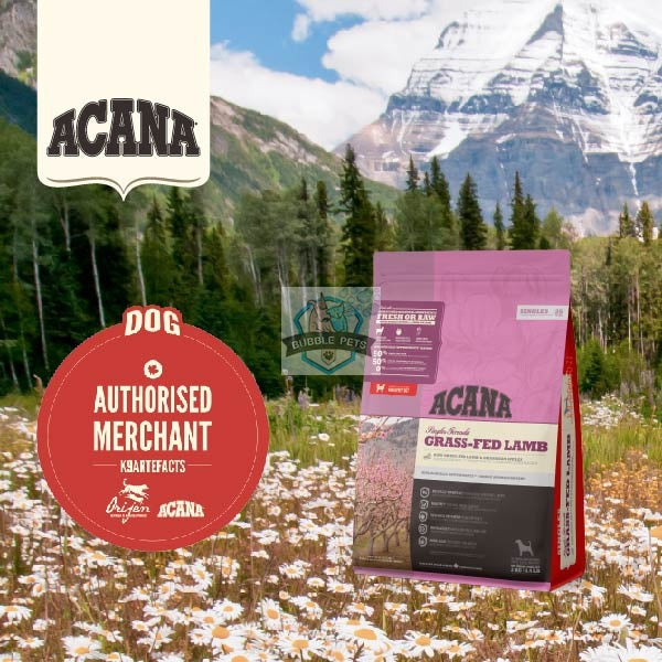 PROMO Extra 10% OFF Acana Singles Freeze Dried Infused Grass-Fed Lamb Dog Food