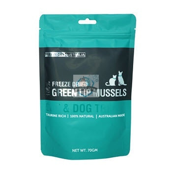 Freeze Dry Australia Whole Green Lip Mussels Dog Treats