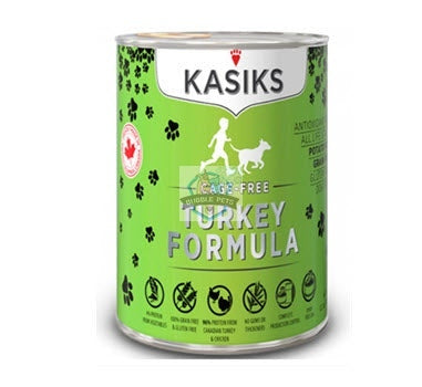 Kasiks Cage-Free Turkey Grain Free Canned Dog Food