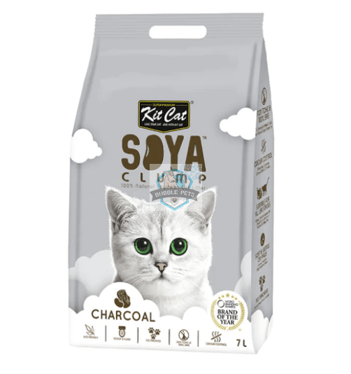 Kit Cat Soya Clump Charcoal Cat Litter