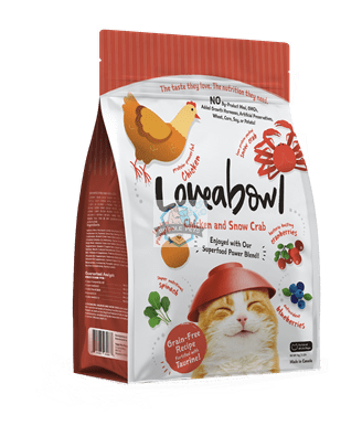 Loveabowl Chicken & Snow Crab Cat Dry Food
