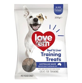 Love Em Beef & Liver Dog Training Treats