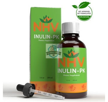 NHV INULIN PK Parasite Support Supplement for Dogs Cats Pets