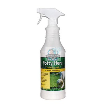 Naturvet Potty Here Training Aid Spray for Dogs