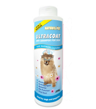 Natural Pet Ultra Coat Dry Shampoo for Dogs