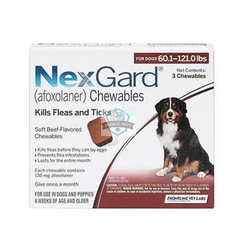 NexGard Flea & Tick Chews For Extra Large Dogs (25 to 50Kg)