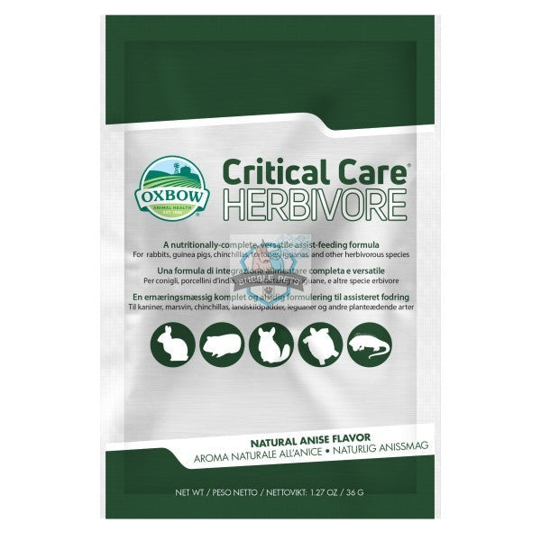 Oxbow Critical Care Small Animals Anise Flavor Recovery Food