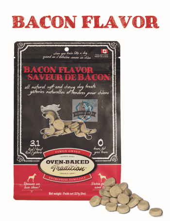 Oven Baked Tradition Bacon Dog Treats