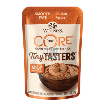 Wellness CORE Tiny Tasters Chicken Pouch Cat Food