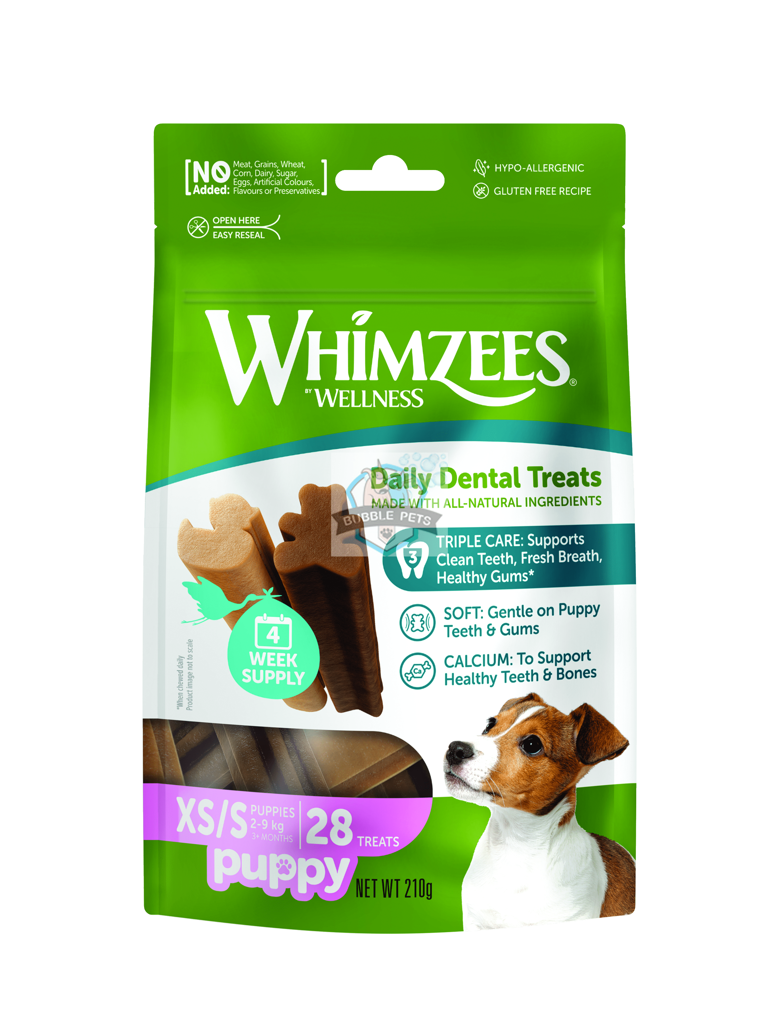 Whimzees Daily Dental Treats for Puppies