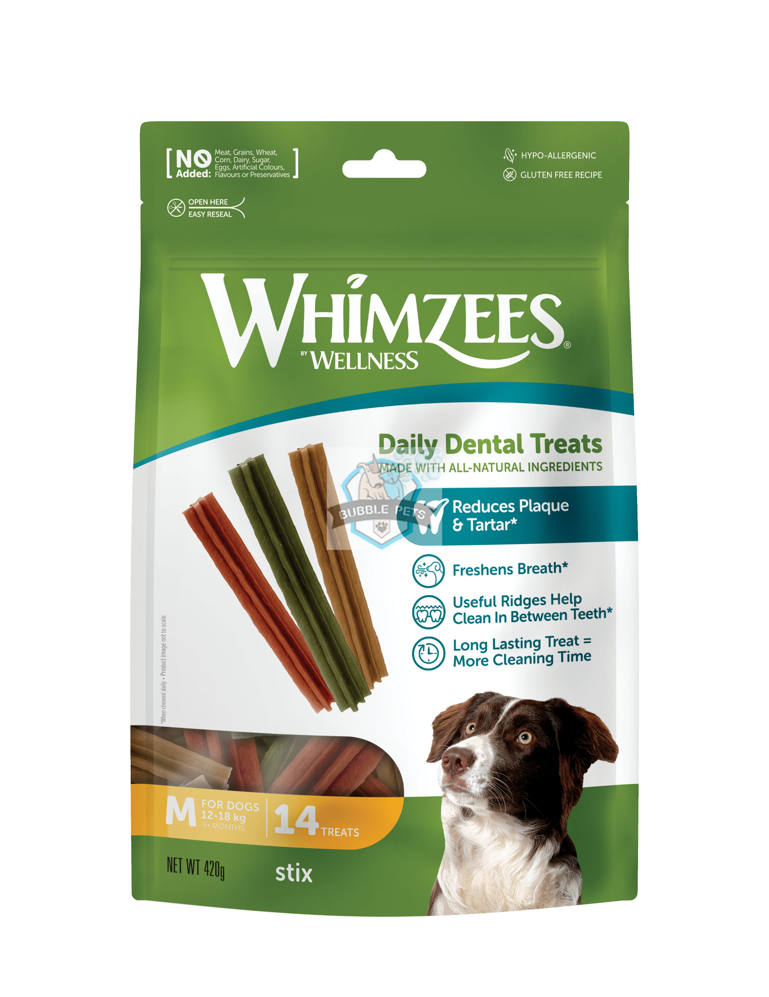 Whimzees Natural Stix Dog Chews Value Pack