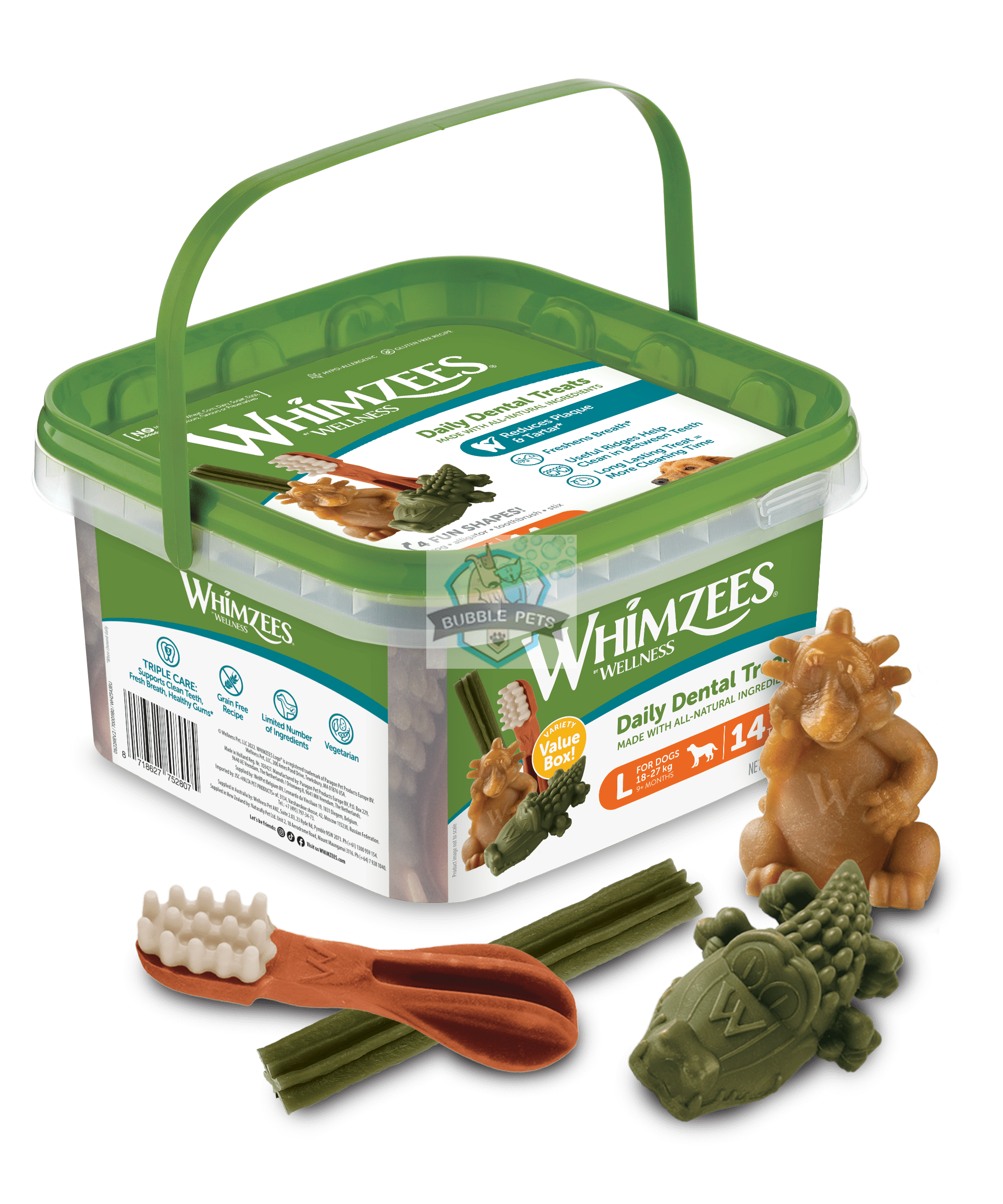Whimzees Natural Dog Chews Value Box