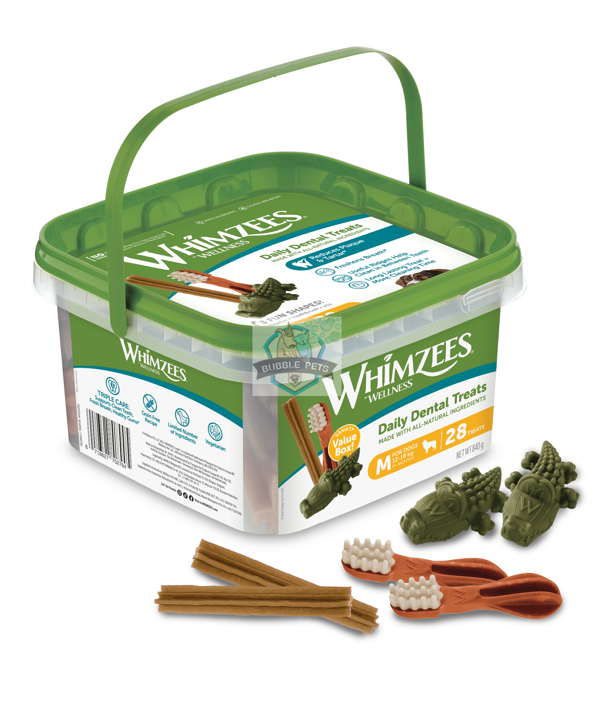 Whimzees Natural Dog Chews Value Box