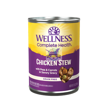 Wellness Stew Chicken with Peas & Carrots Wet Dog Food