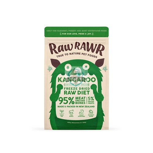 Raw Rawr Freeze Dried Kangaroo & Beef Balance Diet Dog Food