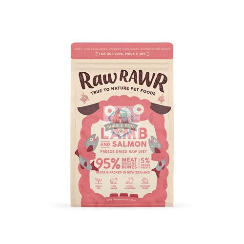 Raw Rawr Freeze Dried Balanced Salmon & Lamb Diet Dog Food