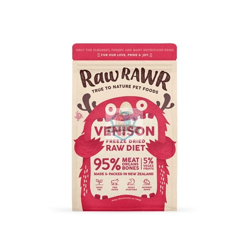Raw Rawr Freeze Dried Balanced Venison Diet Dog Food