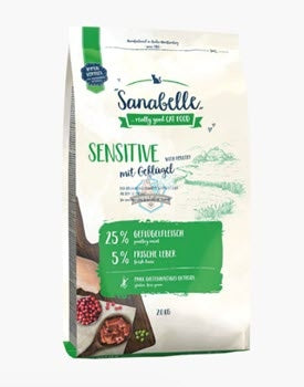 Lily Low's Shelter Sanabelle Sensitive With Fresh Poultry Dry Cat Food