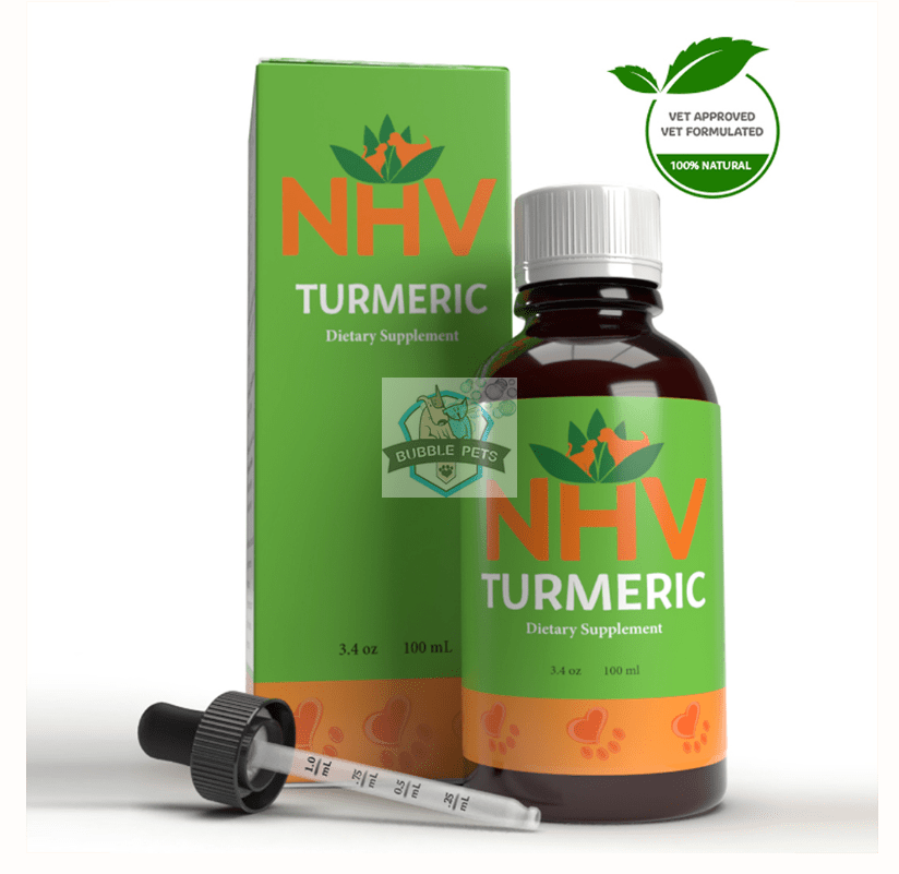 NHV TURMERIC Health Supplement for Dog Cats Pets