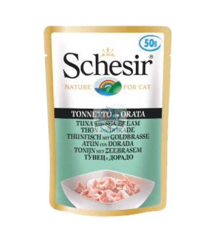 Schesir Cat Pouch Tuna with Sea Bream