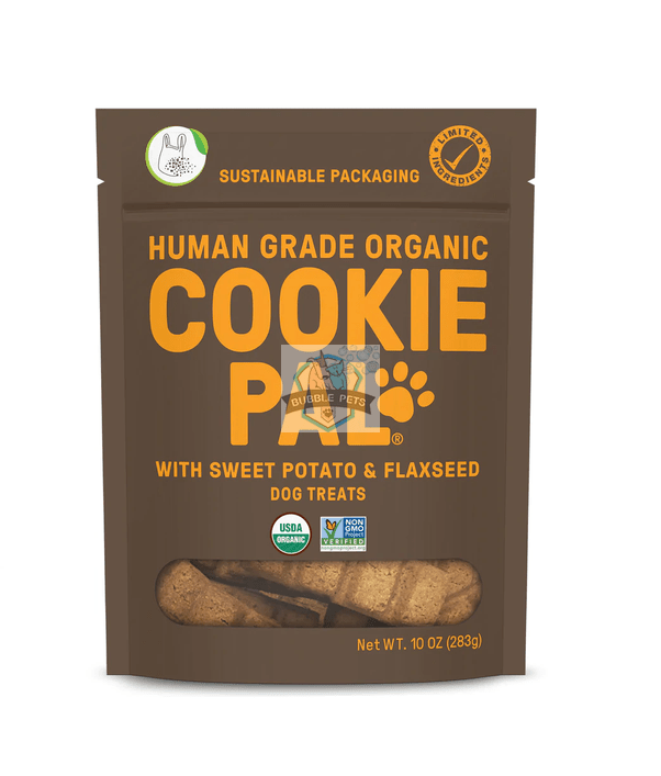 CookiePal Human Grade Organic Sweet Potato & Flaxseed Recipe Dog Treats