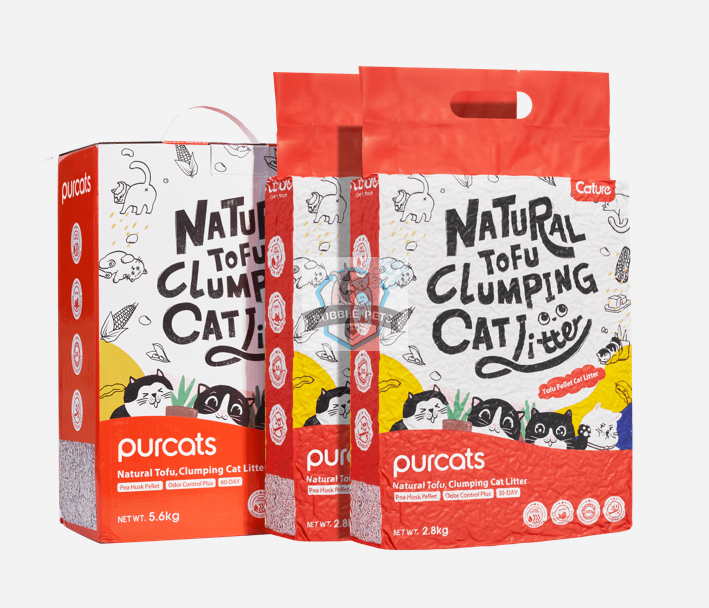 Cature Natural tofu clumping cat litter with zeolite