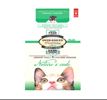 Oven-Baked NATURE'S CODE Urinary Tract Cat Food