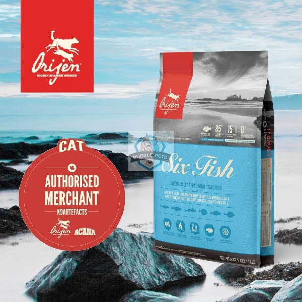 PROMO Extra 10% OFF Orijen 6 Fish Cat Dry Food