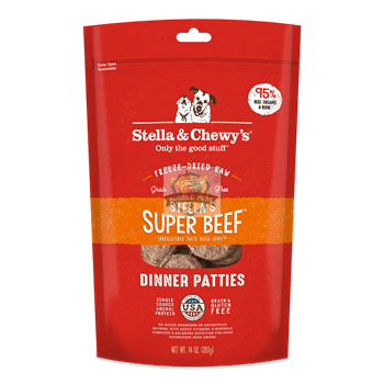 Stella & Chewy Freeze Dried Dinner Patties (Super Beef) Dog Food