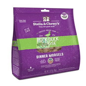 Stella & Chewy's Freeze Dried Dinner Morsels (Duck Duck Goose)Cat Food