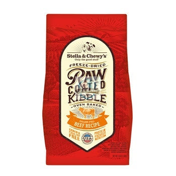 Stella & Chewy’s Freeze Dried Beef Raw Coated Dog Kibble