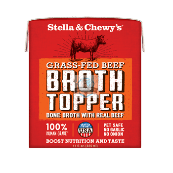 Stella & Chewy’s Grass Fed Beef Bone Broth Topper