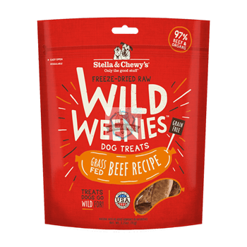 Stella & Chewy’s Wild Weenies Beef Freeze Dried Dog Treat