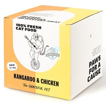 The Grateful Pet Raw (Kangaroo & Chicken) Fresh Frozen Cat Food