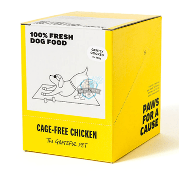 The Grateful Pet Gently Cooked (Cage-Free Chicken) Fresh Frozen Dog Food