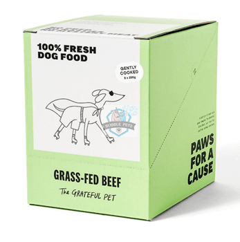 The Grateful Pet Gently Cooked (Grass Fed Beef) Fresh Frozen Dog Food