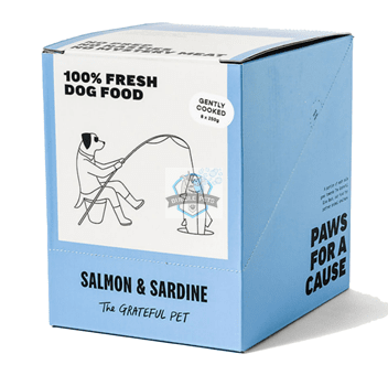 The Grateful Pet Gently Cooked (Salmon & Sardine) Fresh Frozen Dog Food