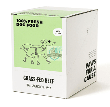 The Grateful Pet Raw (Grass Fed Beef) Fresh Frozen Dog Food