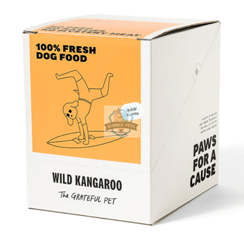 The Grateful Pet Raw (Wild Kangaroo) Fresh Frozen Dog Food