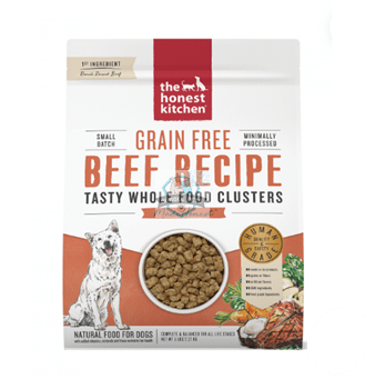 The Honest Kitchen Whole Food Clusters Grain Free Beef