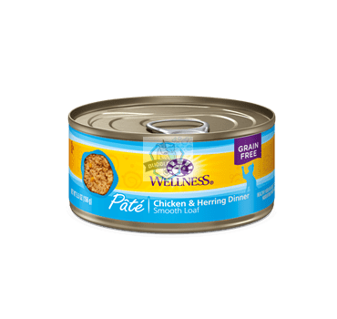 Wellness Complete Health Chicken & Herring Pate Canned Cat Food