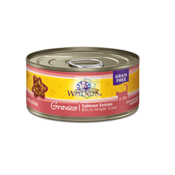 Wellness Complete Health Gravies Salmon Entree Canned Cat Food