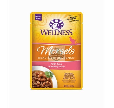 Wellness Healthy Indulgence Morsels Tuna Wet Cat Food