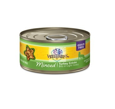 Wellness Complete Health Minced Turkey Entree Canned Cat Food