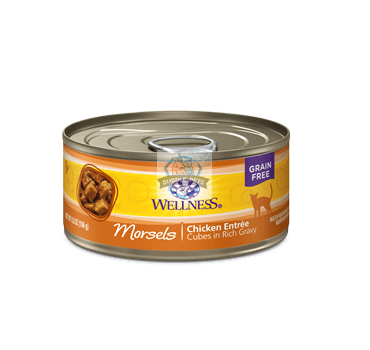 Wellness Complete Health Morsels Chicken Entree Canned Cat Food