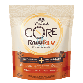 Wellness CORE RawRev Original + 100% Raw Turkey Dry Cat Food