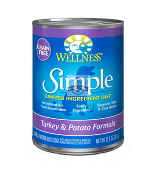Wellness Simple Food Solutions Turkey and Potato Canned Dog Food