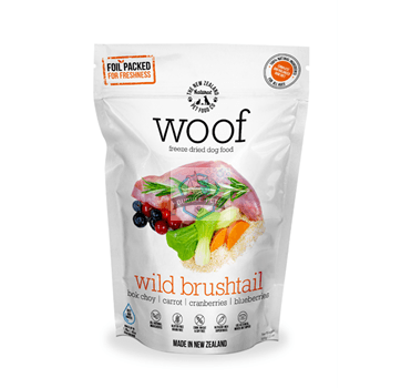Woof Bushtail Freeze Dried Raw Dog Food