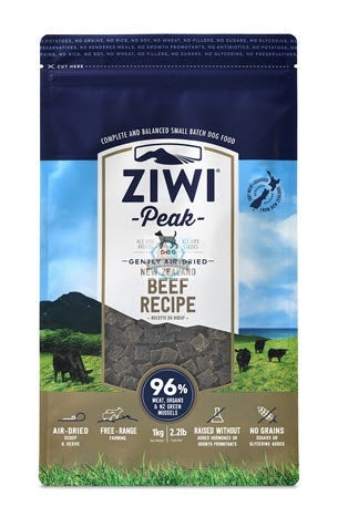 Lily Low's Shelter ZiwiPeak Daily Dog Air-Dried Cuisine Beef Dog Food