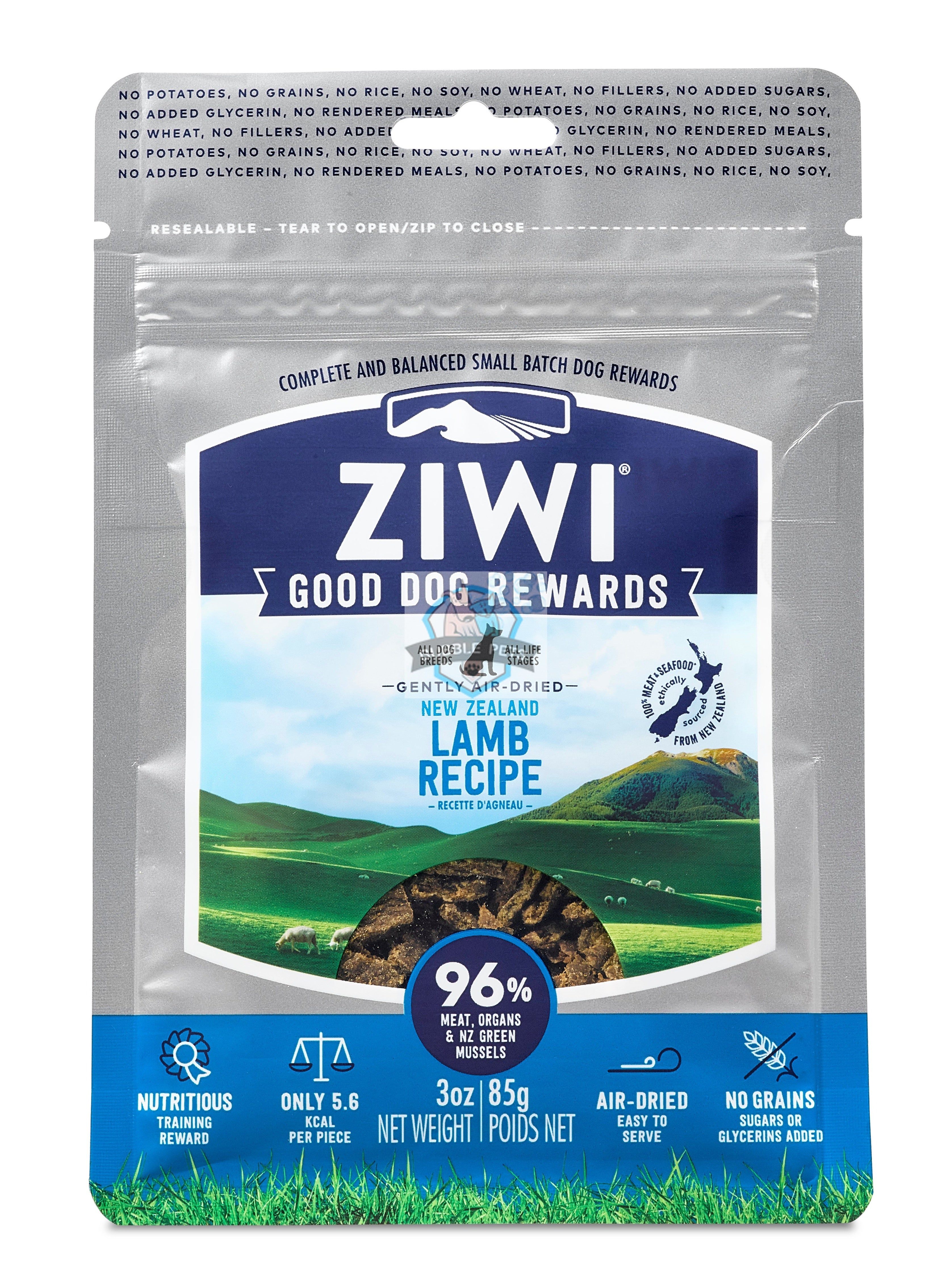 ZiwiPeak Good Dog Lamb Treats Pouches